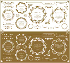 高級感のあるフレームデザイン