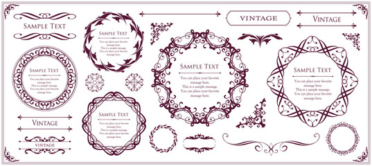 高級感のあるフレームデザイン