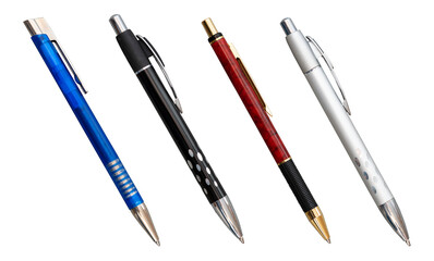 pen isolated over transparent background
