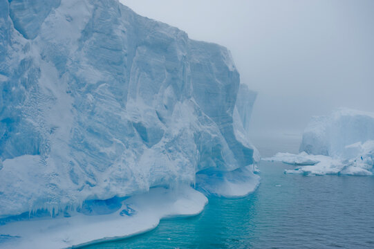 Iceberg along the Antarctic Peninsula; Antarctic Peninsula, Antarctica