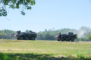 Bundeswehr Transport-Panzer Fuchs am Horizont (Bw)