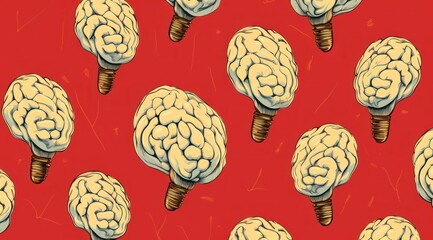 brain and bulb pattern