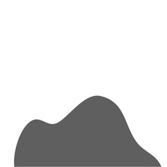 Hand Drawn Stone in Flat Style