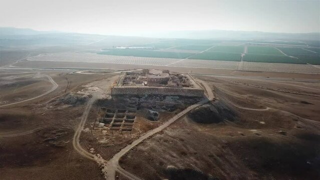 Tel arad National Park Aerial view
