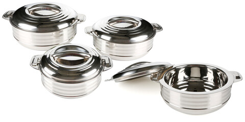 Images of a hot pot on a white background