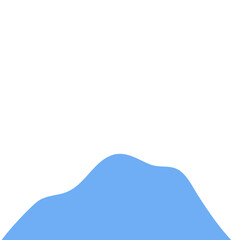 Blue Mountain Silhouette 