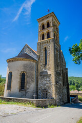 Fototapeta na wymiar église de Divajeu