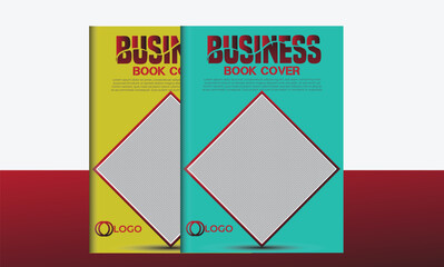 Business book cover design simple design