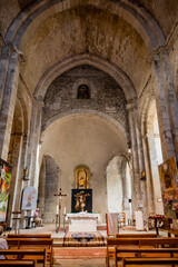 Fototapeta na wymiar Église Notre-Dame-de-Nazareth de Pernes-les-Fontaines