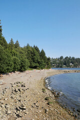 Whytecliff Park in the summer in West Vancouver, British Columbia, Canada