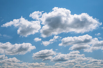 blue sky with clouds