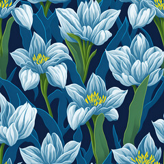Snowflake Tulips!