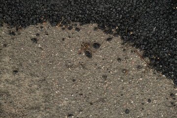 dirty black street stone asphalt texture