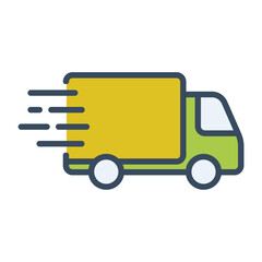 delivery icon design vector template