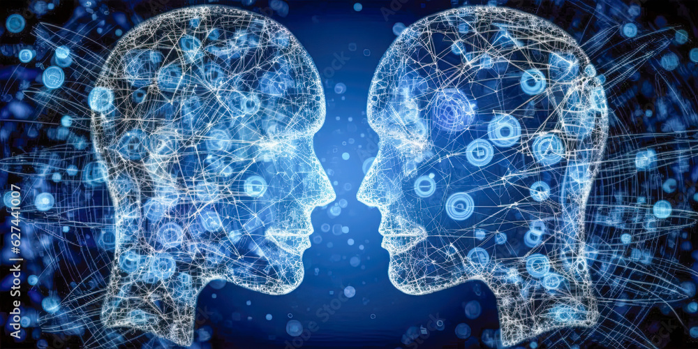 Poster artificial intelligence concept - generative ai