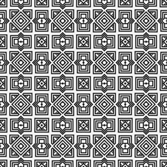 Abstract seamless geometric pattern.