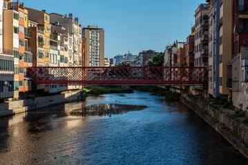 Naklejka premium Girona, Spain, a city for all tastes and styles