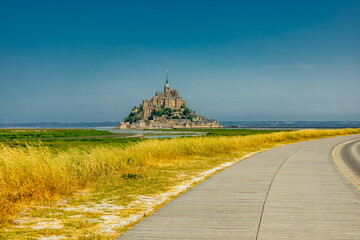 Abstecher zur Touristischen Attraktion in der Normandie - Le Mont-Saint-Michel - Frankreich