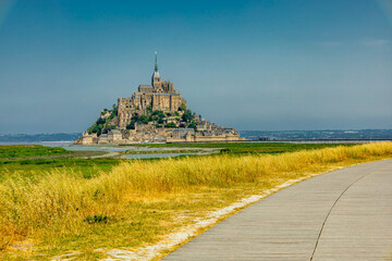 Abstecher zur Touristischen Attraktion in der Normandie - Le Mont-Saint-Michel - Frankreich