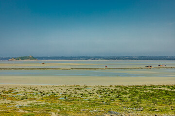 Abstecher zur Touristischen Attraktion in der Normandie - Le Mont-Saint-Michel - Frankreich