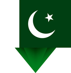 Pakistan national flag.