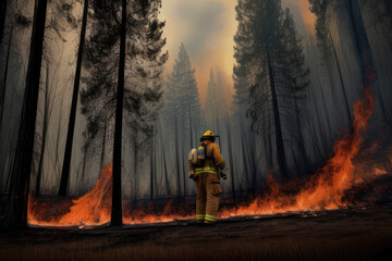 These prompts continue to emphasize the importance of fire prevention, responsible forest management, and the need to protect our environment and communities from the devastating impact of wildfires. 