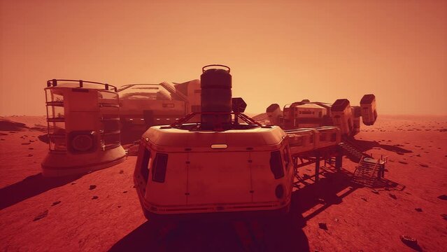 The next great chapter in human history, a base on Mars that will be remembered for centuries to come