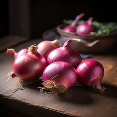 red onions. generative AI
