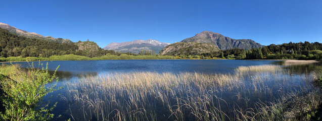 Lagoon panorama in Chilean Patagonia © Natalia
