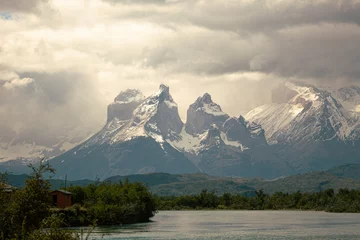 Foto auf Acrylglas Cuernos del Paine Cuernos del Paine, located in National Park Torres del Paine, Chile