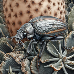 close up of an insect