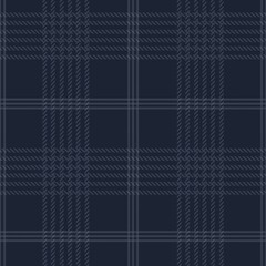 Tartan seamless pattern, grey and dark blue can be used in the design. decorate fashion clothes Bedding, curtains, tablecloths