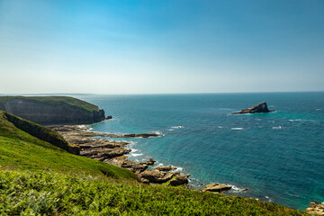 Unterwegs am Landschaftlichen Highlight Cap Fréhel in der Bretagne - Plévenon - Frankreich