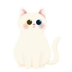 White cat