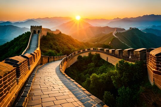 bridge over the river generated ai - Powered by Adobe