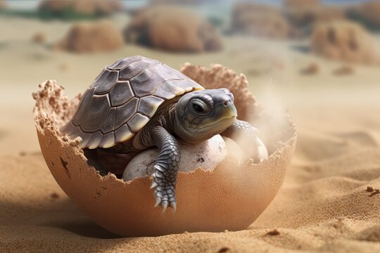turtle hatching
