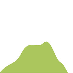 Fototapeta premium Mountain Range Illustration