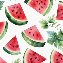 watermelon watercolour background 
