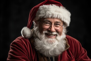 Santa Claus visualized on a professional Stockphoto