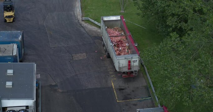 A Bird's-Eye View of Abattoir / Slaughter House Byproducts and Animal Remains