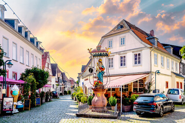 Altstadt, Hochheim am Main, Deutschland 