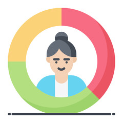 Personal Features Flat Icon