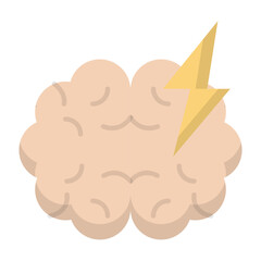 Brainstroming Flat Icon