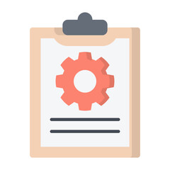 Project Management Flat Icon