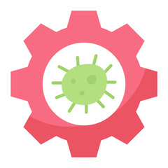 Bioengineering Flat Icon