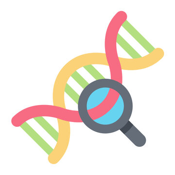 Dna Sample Flat Icon