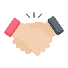 Business Deal Flat Icon