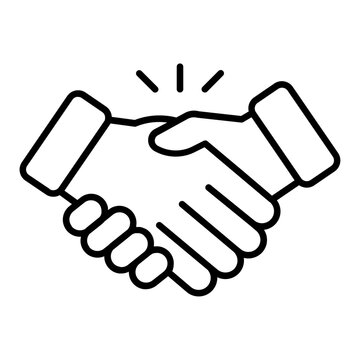 Business Deal Line Icon