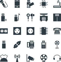 Electronic Cool Vector Icons 3
