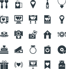 Love & Romance Cool Vector Icons 3

